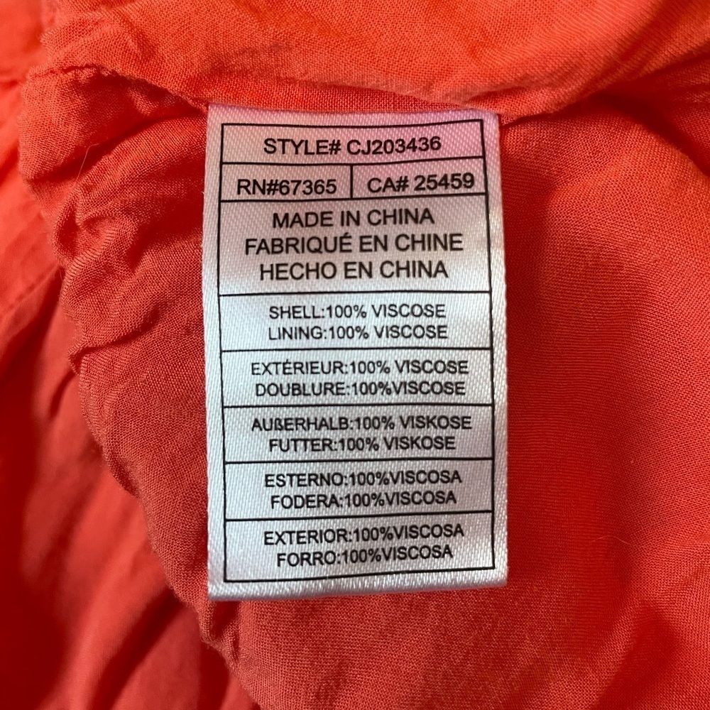 Cupcakes & Cashmere coral jumpsuit - Picture 7 of 11